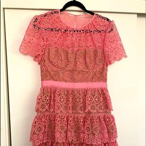 Self Portrait Pink dress US8